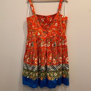 Tory Burch Button Up Dress sz 14